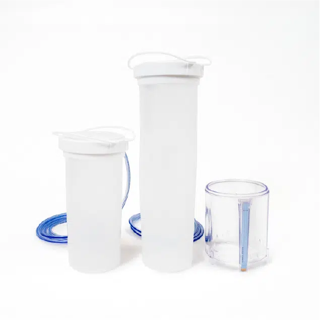 Quickura Pro NPWT Systemsoft collection bag and solution bag/bottle hook accessory